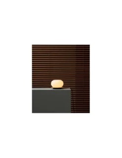 Lámpara de mesa Knock - Milán - Lámpara decorativa ovalada en vidrio soplado