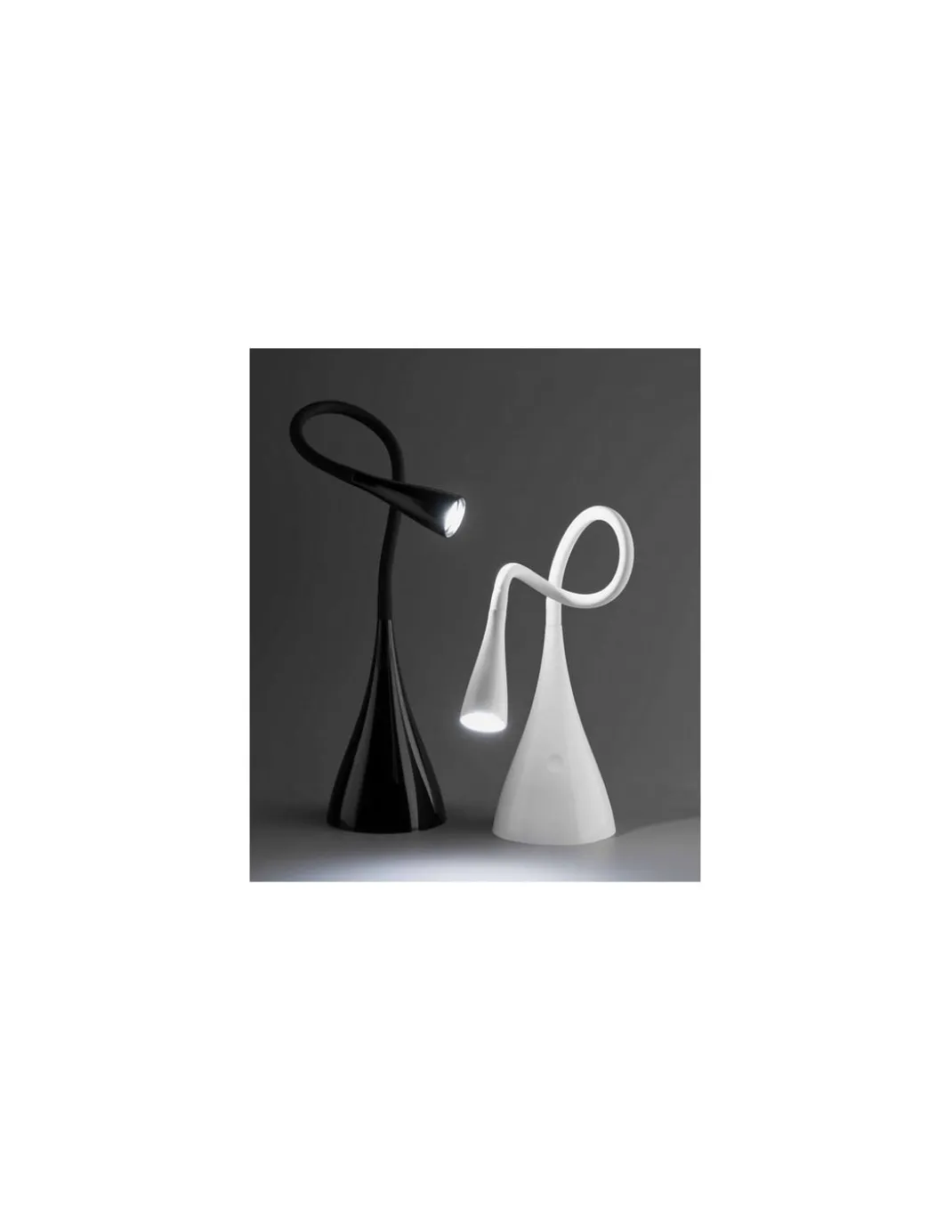 Lámpara de mesa Lena - Faro - Flexo de estudio de diseño moderno, LED regulable