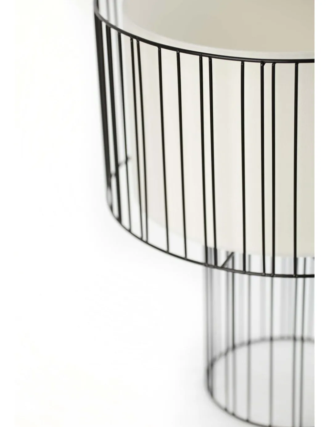 Lámpara de mesa Linda - Faro - Lámpara de metal blanco o negro