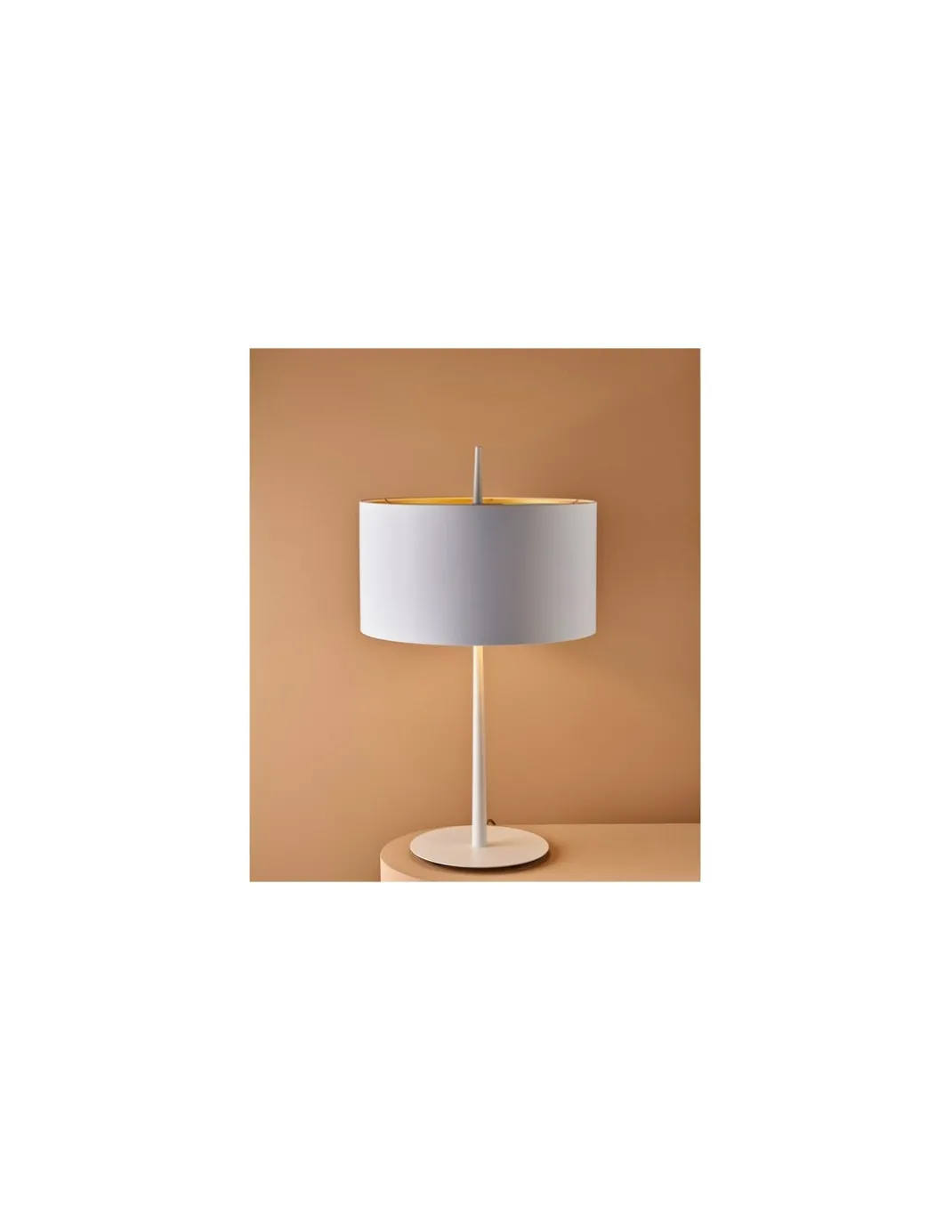 Lámpara de mesa Lola - B.lux - Diseño elegante en blanco o negro