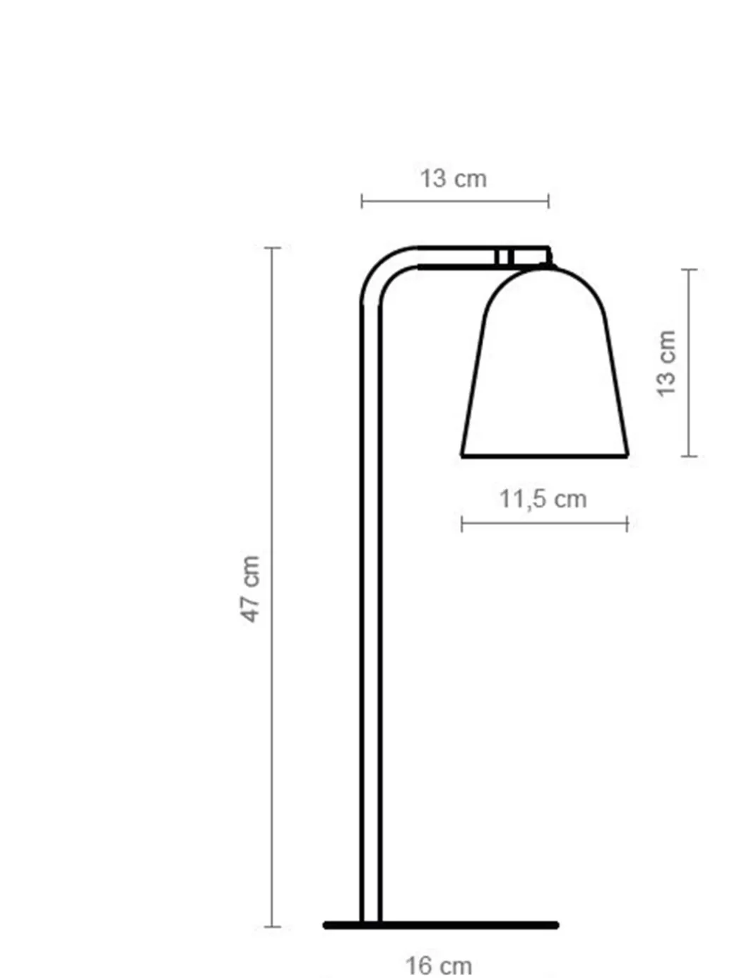 Lámpara de mesa Lula – Luxcambra – Lámpara moderna en blanco o negro