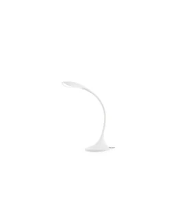 Lámpara de mesa minimalista de metal LED regulable en intensidad en 2 acabados 4000K – Otto – Faro