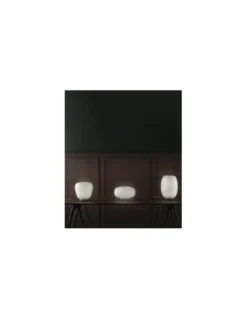 Lámpara de mesa Misko - B.lux - Diseño japonés, pantalla de cristal en 3 tamaños