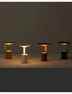 Lámpara de mesa Mokka - Milan - Lámpara minimalista decorativa