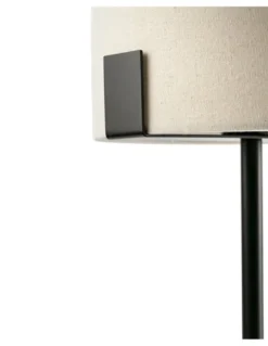 Lámpara de mesa Nila – Faro – Lámpara decorativa con pantalla textil