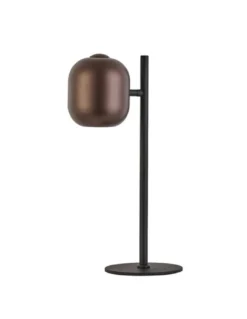 Lámpara de mesa Nimes - Schuller - Diseño moderno en negro y marrón