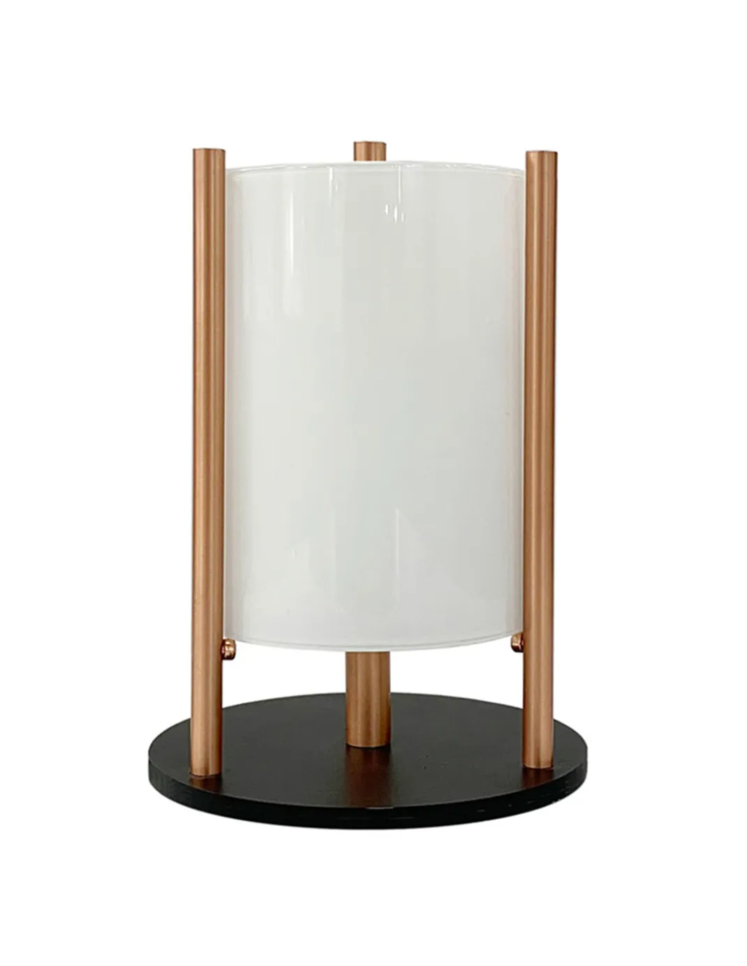 Lámpara de mesa Noa - Pujol Iluminación - Lámpara cilíndrica de cristal