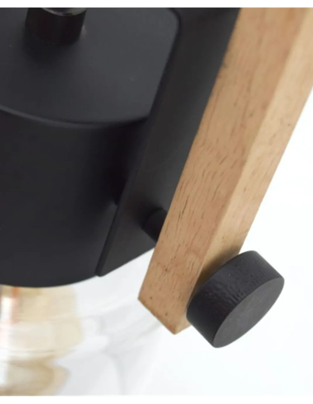 Lámpara de mesa Nordica - IDP Lampshades - Pantalla orientable, estilo industrial con calidez nórdica