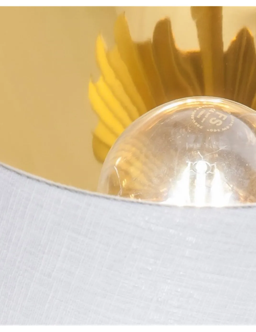 Lámpara de mesa Oris - AJP - Lámpara decorativa dorada