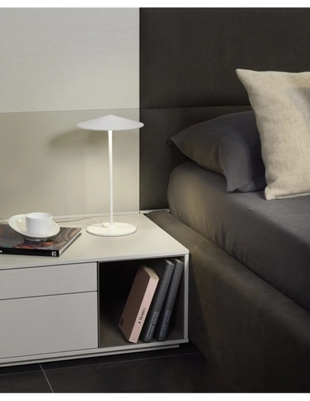 Lámpara de mesa Pla - Milan - Lámpara minimalista de mesa