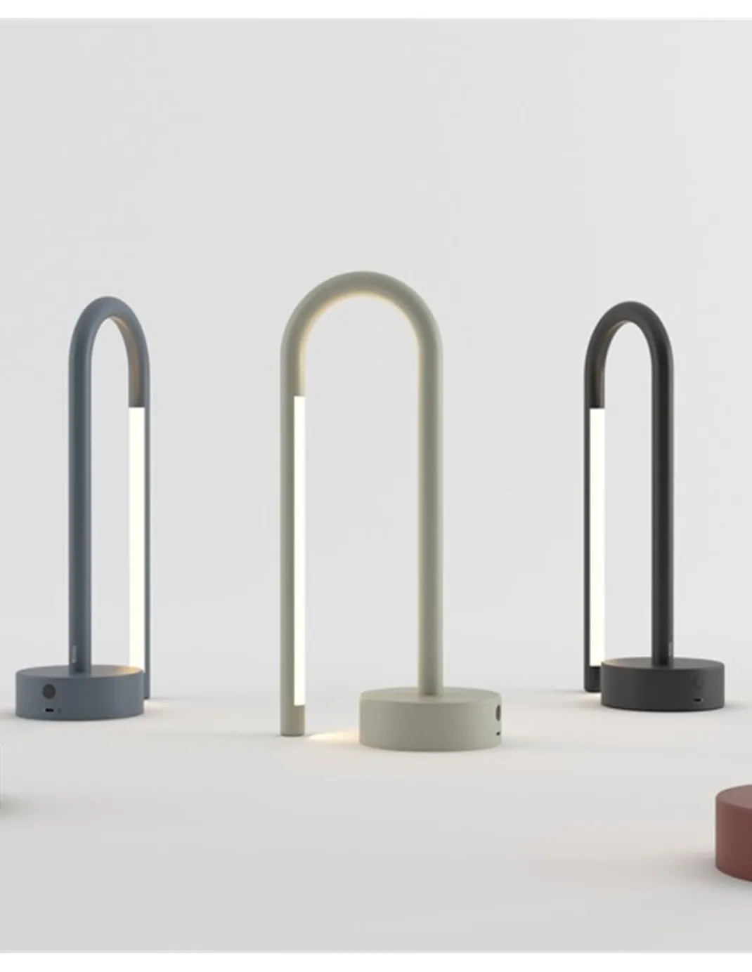 Lámpara de mesa portátil Mini Bow - Nexia - Lámpara decorativa LED