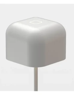 Lámpara de mesa portátil Stroll - ACB - Lámpara de exterior LED recargable y regulable con botón táctil