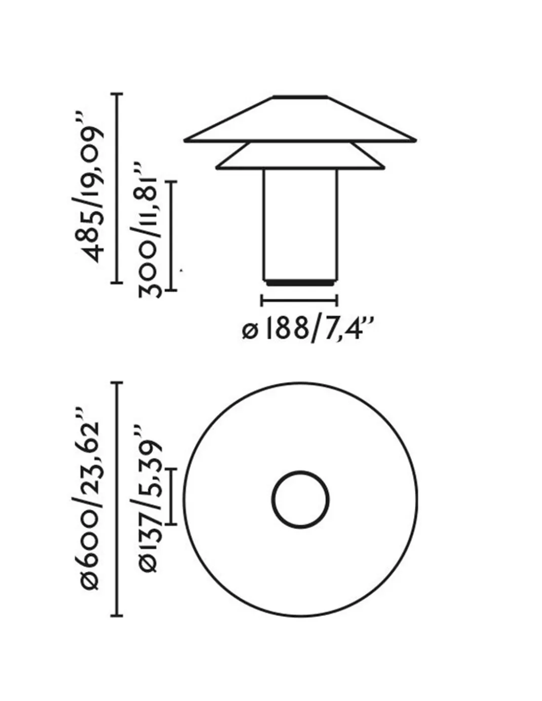 Lámpara de mesa Shan – Faro – Pantalla de pergamino, diseño decorativo