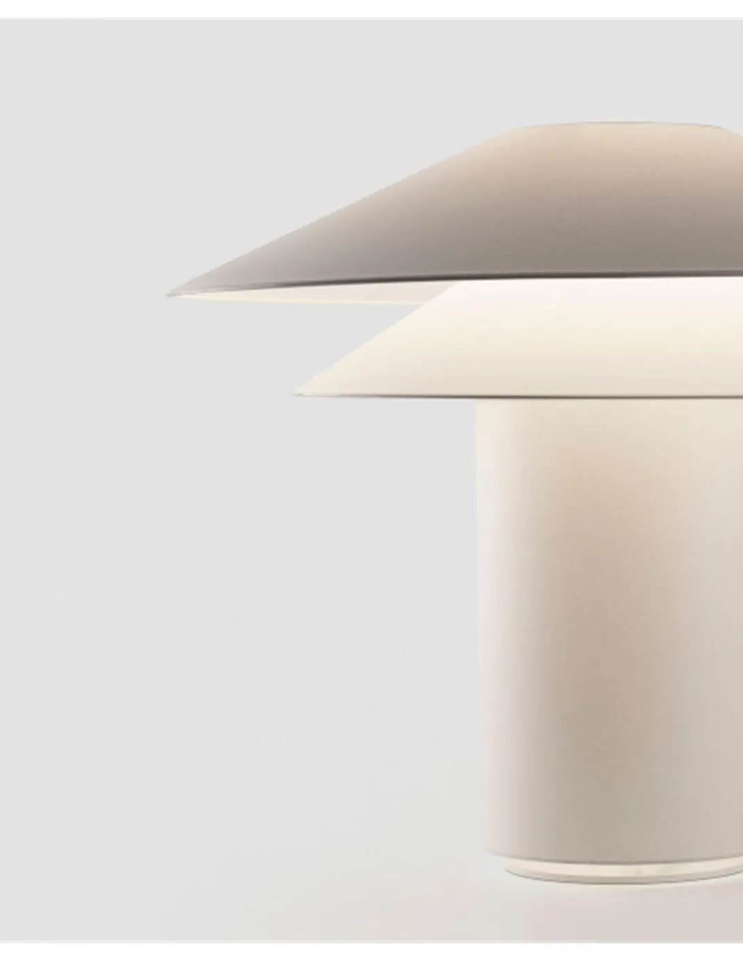 Lámpara de mesa Shan – Faro – Pantalla de pergamino, diseño decorativo