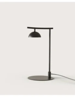 Lámpara de mesa Tana – Aromas – Lámpara de metal negro mate, LED 2700K, 40 cm