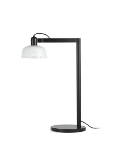 Lámpara de mesa Tatawin - Faro – Brazo giratorio, diseño moderno con pantalla en blanco o negro