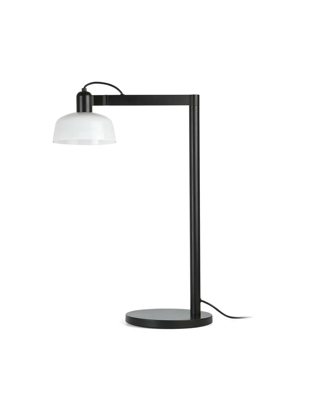 Lámpara de mesa Tatawin - Faro – Brazo giratorio, diseño moderno con pantalla en blanco o negro