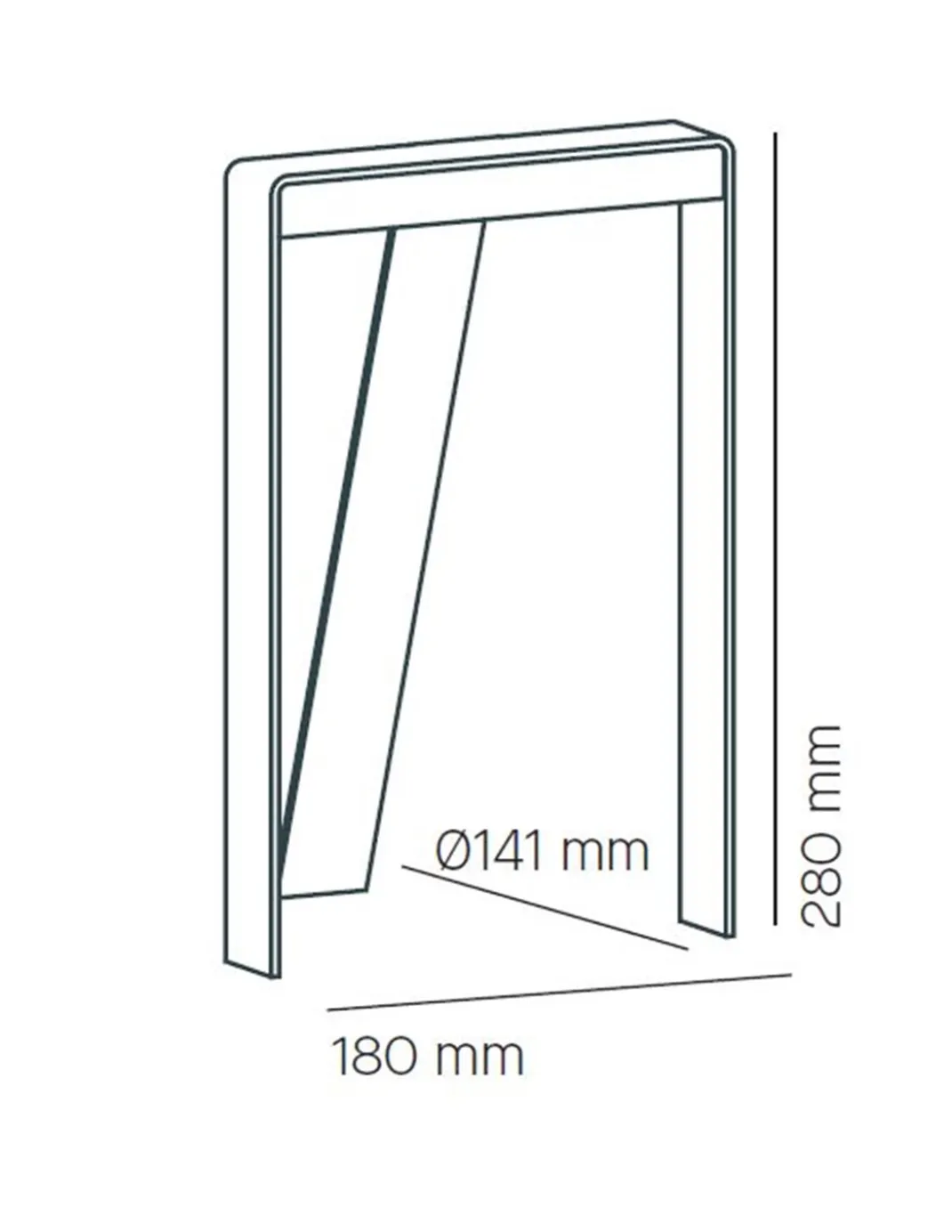 Lámpara de mesa Tempe - Milan - Lámpara minimalista decorativa LED