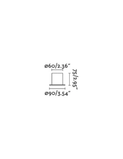 Lámpara de mesa Ten - Faro - Lámpara minimalista