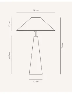 Lámpara de mesa Vega – Fokobu – Lámpara de madera de abedul en 2 acabados
