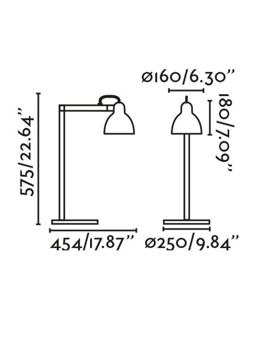 Lámpara de mesa Venice - Faro – Lámpara de escritorio con pantalla orientable