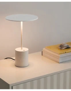 Lámpara de mesa Yoru Big - Arkoslight - Diseño minimalista en blanco o negro