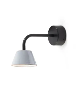 Lámpara de pared Absidiola - Luxcambra - Pantalla cónica de cerámica