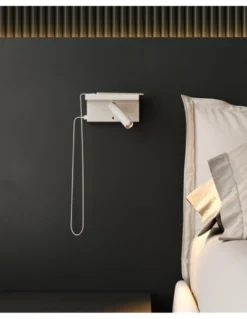 Lámpara de pared Beam – Beneito & Faure – Foco orientable con USB-C