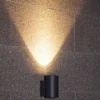 Lámpara de pared de exterior Fox - Iberlamp - Iluminación unidireccional, acabado antracita