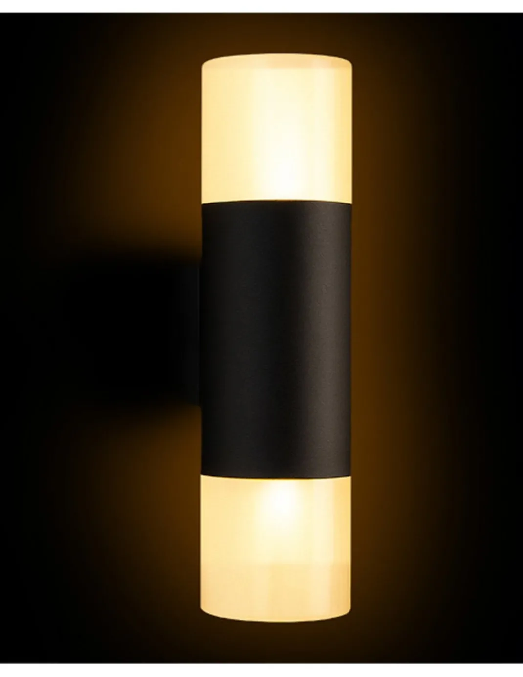 Lámpara de pared de exterior Palma - Conalux - Aplique de pared tubular bidireccional