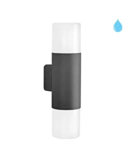 Lámpara de pared de exterior Palma - Conalux - Aplique de pared tubular bidireccional