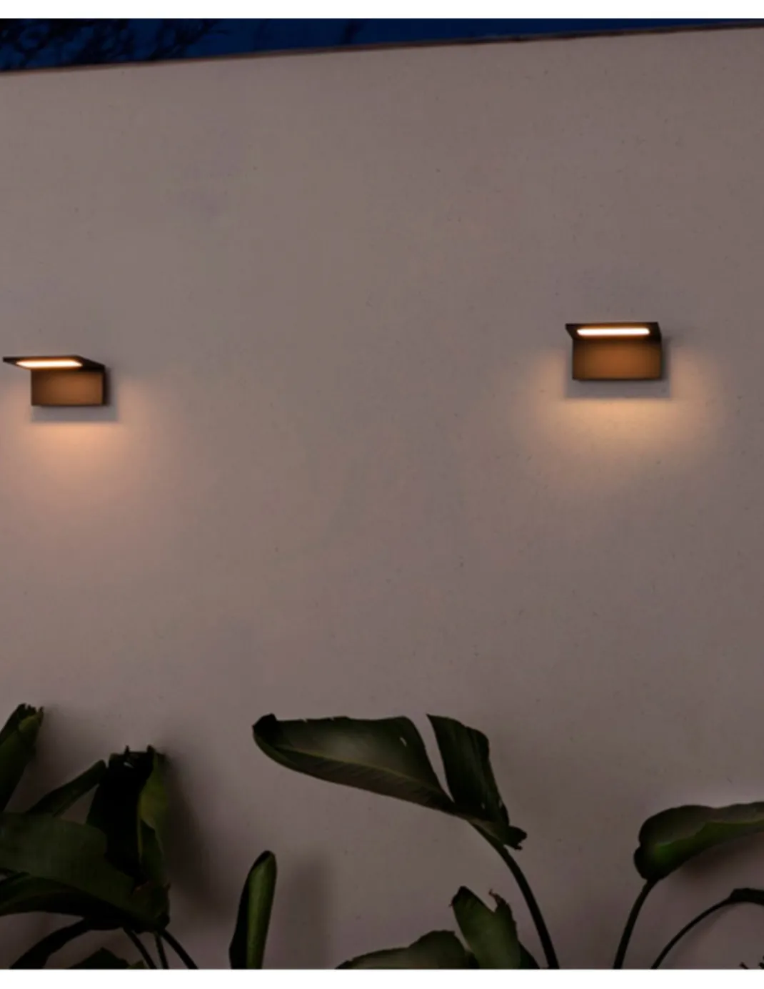 Lámpara de pared Ele - Faro - Lámpara de exterior en gris oscuro