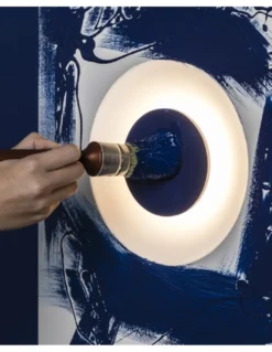 Lámpara de pared empotrable Navi – Faro – Lámpara de yeso blanco, LED 3000K, 27 cm