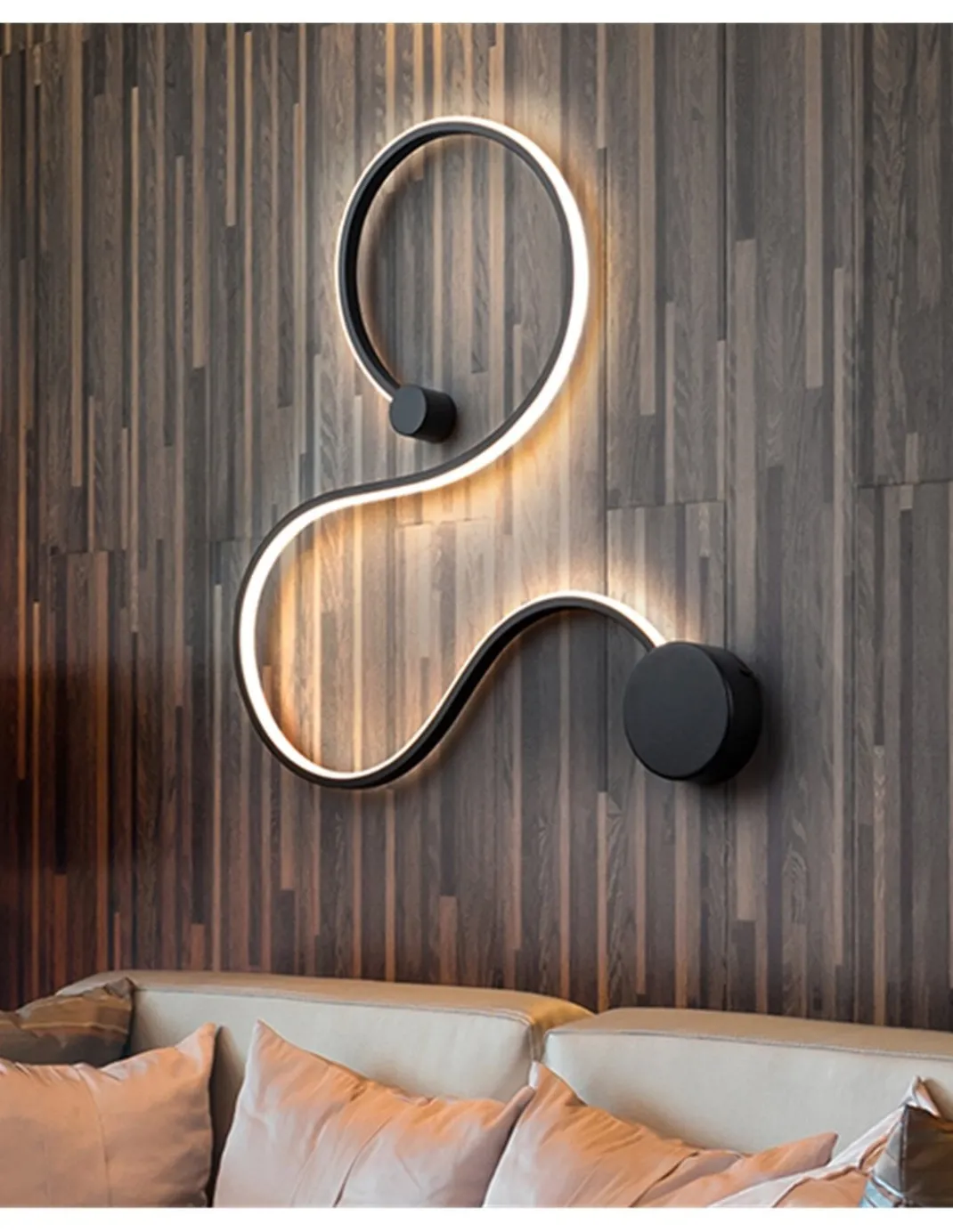Lámpara de pared Grafos – Schuller – Aplique de pared LED de estilo minimalista