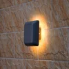 Lámpara de pared Ova - Iberlamp - Aplique de exterior antracita