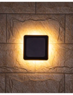 Lámpara de pared Ova - Iberlamp - Aplique de exterior antracita