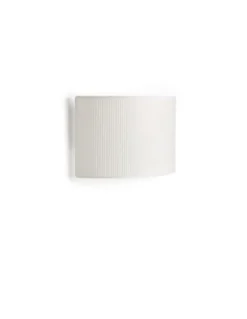 Lámpara de pared Simplicity – Massmi – Aplique de pared decorativo, Pantalla de algodón, 1xE27