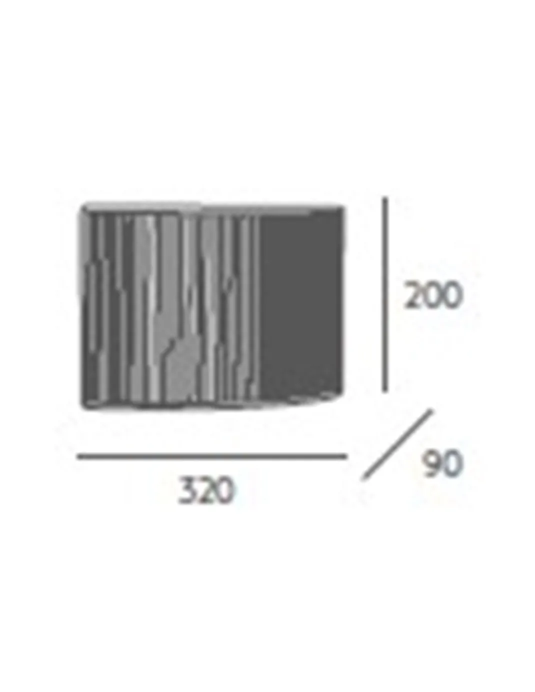 Lámpara de pared Simplicity – Massmi – Aplique de pared decorativo, Pantalla de algodón, 1xE27