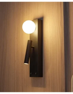 Lámpara de pared Sphere Alp – Beneito & Faure – Lámpara esférica con lector