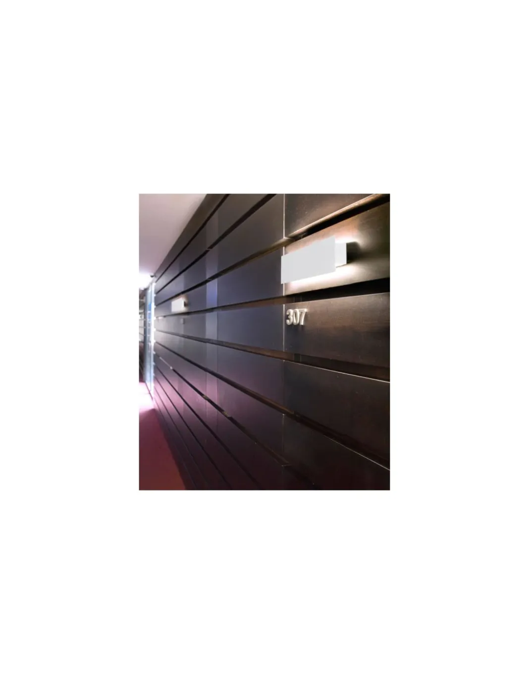Lámpara de Pared Suau - Pujol - Aplique rectangular color blanco