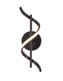 Lámpara de pared/techo Boa - Schuller - Diseño minimalista negro