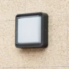 Lámpara de pared/techo de exterior Pilot - Iberlamp - Diseño cuadrado antracita