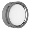 Lámpara de pared/techo de exterior Alhambra - Iberlamp - Lámpara redonda antracita, Ø 24 cm