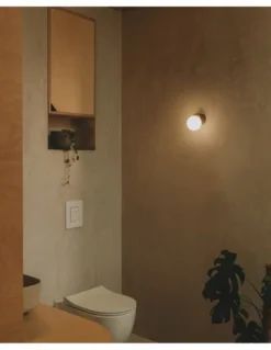 Lámpara de pared/techo Land - Milan - Lámpara de cerámica y vidrio soplado