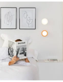 Lámpara de pared/techo May - Faro - Lámpara apta para baño, diseño minimalista