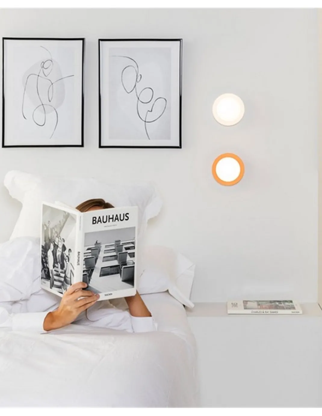 Lámpara de pared/techo May - Faro - Lámpara apta para baño, diseño minimalista