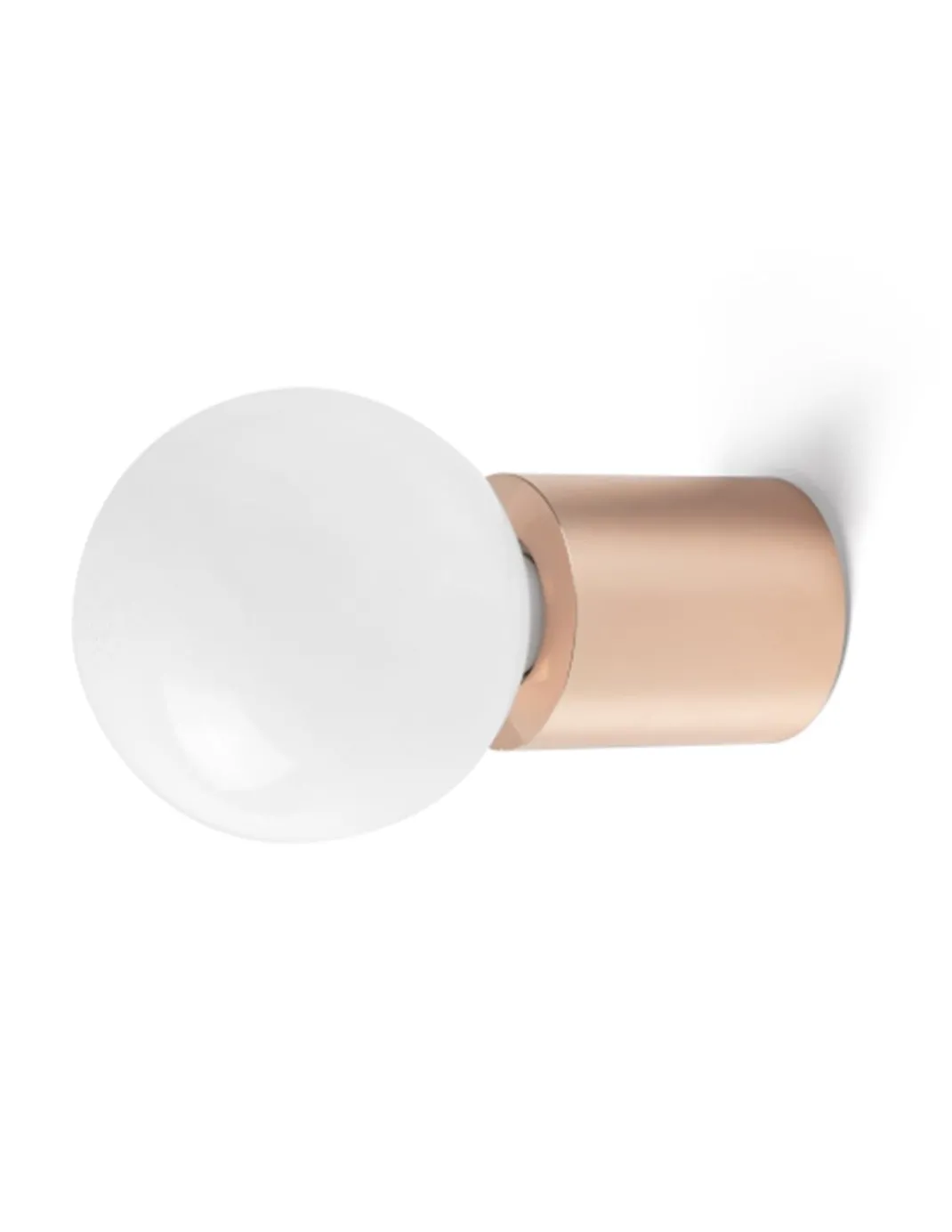 Lámpara de pared/techo Ten - Faro - Diseño cilíndrico, lámpara bombilla