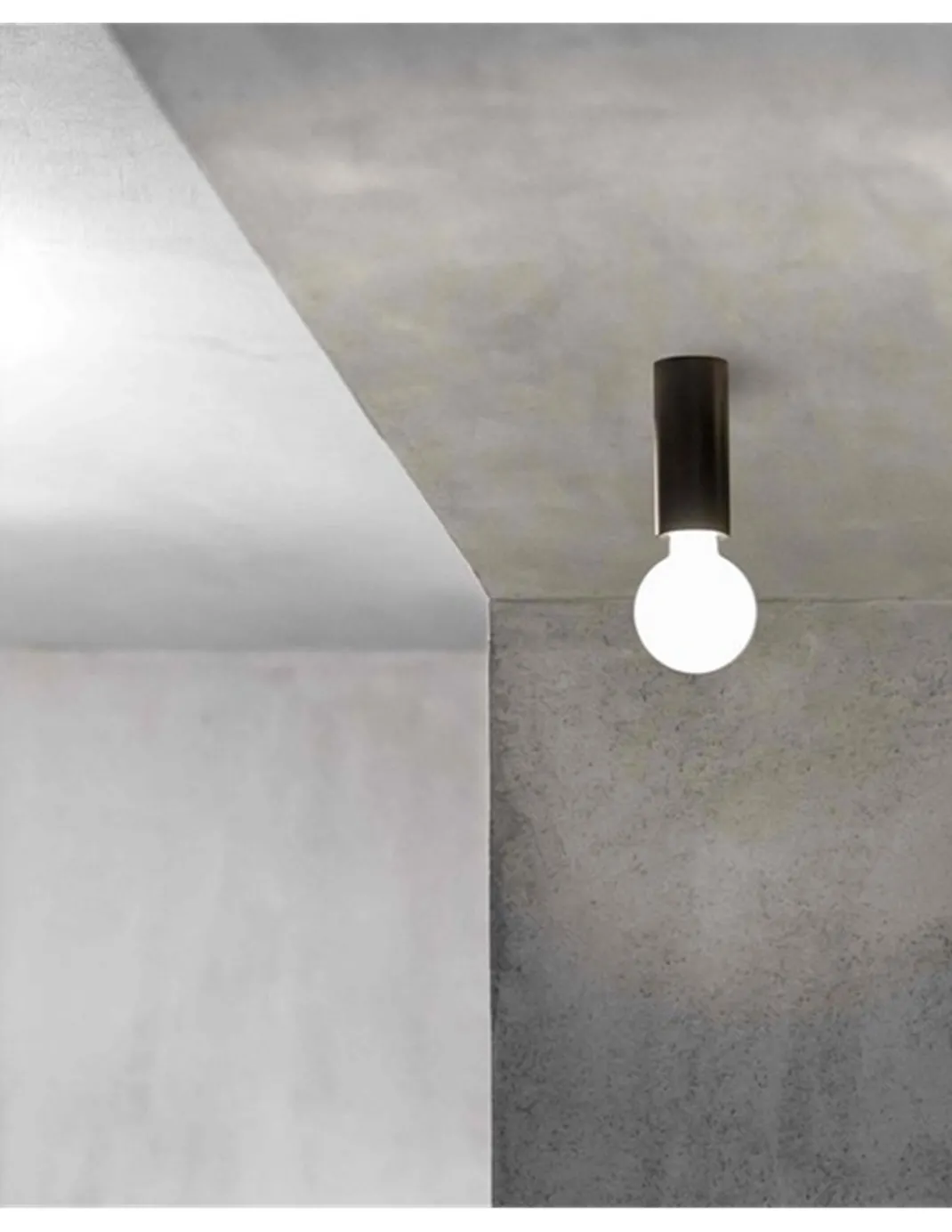 Lámpara de pared/techo Ten - Faro - Bombilla decorativa