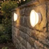Lámpara de pared/techo Yes - ACB - Lámpara LED exterior redonda IP65