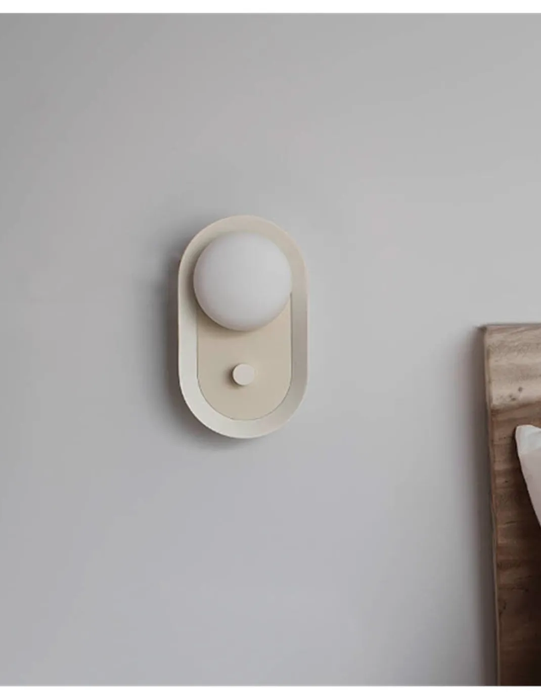 Lámpara de pared y de mesa Maya – Faro – Lámpara moderna LED tipo bola